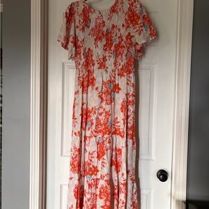 Floral maxi dress